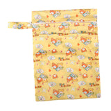 Maxbell Baby Nappy Bag Stroller Storage Bag Water Resistant Diaper Pouch for Daycare Yellow