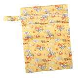 Maxbell Baby Nappy Bag Stroller Storage Bag Water Resistant Diaper Pouch for Daycare Yellow