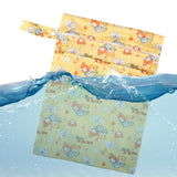 Maxbell Baby Nappy Bag Stroller Storage Bag Water Resistant Diaper Pouch for Daycare Yellow