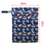 Maxbell Baby Nappy Bag Stroller Storage Bag Water Resistant Diaper Pouch for Daycare Navy