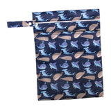 Maxbell Baby Nappy Bag Stroller Storage Bag Water Resistant Diaper Pouch for Daycare Navy