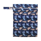 Maxbell Baby Nappy Bag Stroller Storage Bag Water Resistant Diaper Pouch for Daycare Navy