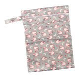 Maxbell Baby Nappy Bag Stroller Storage Bag Water Resistant Diaper Pouch for Daycare Gray