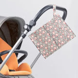 Maxbell Baby Nappy Bag Stroller Storage Bag Water Resistant Diaper Pouch for Daycare Gray