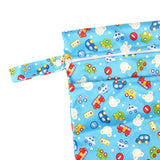 Maxbell Baby Nappy Bag Stroller Storage Bag Water Resistant Diaper Pouch for Daycare Blue