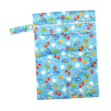 Maxbell Baby Nappy Bag Stroller Storage Bag Water Resistant Diaper Pouch for Daycare Blue