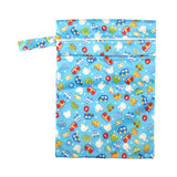 Maxbell Baby Nappy Bag Stroller Storage Bag Water Resistant Diaper Pouch for Daycare Blue