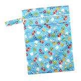 Maxbell Baby Nappy Bag Stroller Storage Bag Water Resistant Diaper Pouch for Daycare Blue