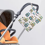 Maxbell Baby Nappy Bag Stroller Storage Bag Water Resistant Diaper Pouch for Daycare White