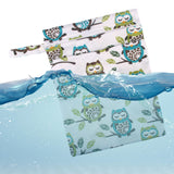 Maxbell Baby Nappy Bag Stroller Storage Bag Water Resistant Diaper Pouch for Daycare White