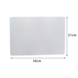 Maxbell 2xFace Painting Practice Board Stage Show Beginners Makeup Practice Face Board Clear