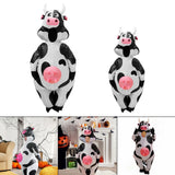 Maxbell 2xInflatable Cow Costume Farm Animal Costume for Party Cosplay Stage Show Adults