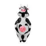 Maxbell 2xInflatable Cow Costume Farm Animal Costume for Party Cosplay Stage Show Adults