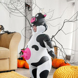 Maxbell 2xInflatable Cow Costume Farm Animal Costume for Party Cosplay Stage Show Adults
