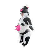 Maxbell 2xInflatable Cow Costume Farm Animal Costume for Party Cosplay Stage Show Adults