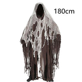 Maxbell 2xCostume Haunted Hooded Capes Hooded Cap Props for Party Favor Carnival coffee