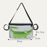 Maxbell Baby Stroller Organizer Bag Baby Sundries Storage Bag for Strollers Shopping green