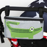 Maxbell Baby Stroller Organizer Bag Baby Sundries Storage Bag for Strollers Shopping green