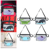 Maxbell Baby Stroller Organizer Bag Baby Sundries Storage Bag for Strollers Shopping blue