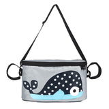 Maxbell Baby Stroller Organizer Bag Baby Sundries Storage Bag for Strollers Shopping blue