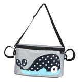 Maxbell Baby Stroller Organizer Bag Baby Sundries Storage Bag for Strollers Shopping blue