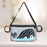 Maxbell Baby Stroller Organizer Bag Baby Sundries Storage Bag for Strollers Shopping blue