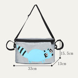 Maxbell Baby Stroller Organizer Bag Baby Sundries Storage Bag for Strollers Shopping dark blue