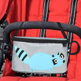 Maxbell Baby Stroller Organizer Bag Baby Sundries Storage Bag for Strollers Shopping dark blue