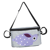 Maxbell Baby Stroller Organizer Bag Baby Sundries Storage Bag for Strollers Shopping purple