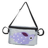 Maxbell Baby Stroller Organizer Bag Baby Sundries Storage Bag for Strollers Shopping purple