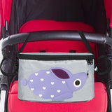 Maxbell Baby Stroller Organizer Bag Baby Sundries Storage Bag for Strollers Shopping purple