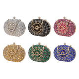 Maxbell 4xWomen Clutch Evening Bag Pouch Wedding Purse for Club Cocktail Party Wedding silver