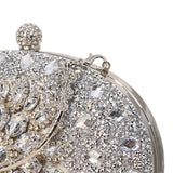 Maxbell 3xWomen Clutch Evening Bag Pouch Wedding Purse for Club Cocktail Party Wedding silver
