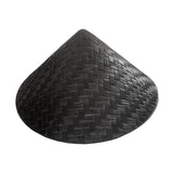 Maxbell 3xBamboo Hat Beach Sun Hats Weaved Hard Hat Crafting Kids Handicraft Asian Hat