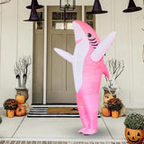 Maxbell 4xInflatable Costume Stage Performance Props Carnival Festival Blow up Costume pink