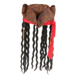 Maxbell 2xHalloween Pirate Hat Role Play for Holiday Masquerade Halloween