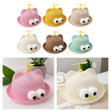 Maxbell Child Sun Hat Breathable Lightweight Cute Sunhat Kid Beach Hat Fisherman Cap PInk