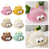 Maxbell Child Sun Hat Breathable Lightweight Cute Sunhat Kid Beach Hat Fisherman Cap PInk