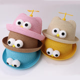 Maxbell Child Sun Hat Breathable Lightweight Cute Sunhat Kid Beach Hat Fisherman Cap PInk