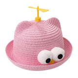 Maxbell Child Sun Hat Breathable Lightweight Cute Sunhat Kid Beach Hat Fisherman Cap PInk