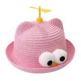 Maxbell Child Sun Hat Breathable Lightweight Cute Sunhat Kid Beach Hat Fisherman Cap PInk