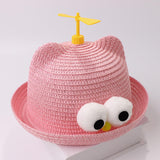 Maxbell Child Sun Hat Breathable Lightweight Cute Sunhat Kid Beach Hat Fisherman Cap PInk