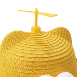 Maxbell Child Sun Hat Breathable Lightweight Cute Sunhat Kid Beach Hat Fisherman Cap Yellow