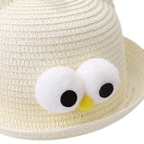 Maxbell Child Sun Hat Breathable Lightweight Cute Sunhat Kid Beach Hat Fisherman Cap White