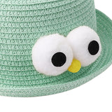 Maxbell Child Sun Hat Breathable Lightweight Cute Sunhat Kid Beach Hat Fisherman Cap Green