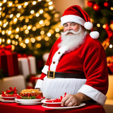 Maxbell 2xSanta Claus Belt Props Christmas Santa Belt for Masquerade Cosplay Role Play 9cmx165cm