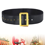 Maxbell 3xSanta Claus Belt Props Christmas Santa Belt for Masquerade Cosplay Role Play 6cmx120cm