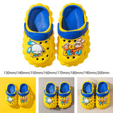 Maxbell Kids Cute Clogs Sandals Garden Clogs Boys Girls for Bedroom Living Room 130mm