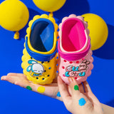 Maxbell Kids Cute Clogs Sandals Garden Clogs Boys Girls for Bedroom Living Room 160mm