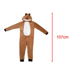Maxbell Christmas Elk Pajamas Nightwear Fleece Pajamas for Holiday Boys Girls Winter